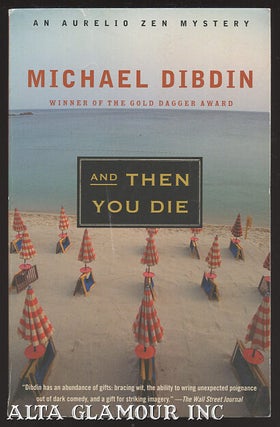 Item #103977 AND THEN YOU DIE. Michael Dibdin