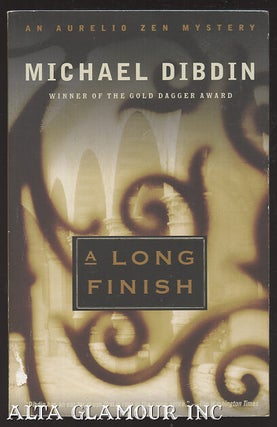 Item #103979 A LONG FINISH. Michael Dibdin