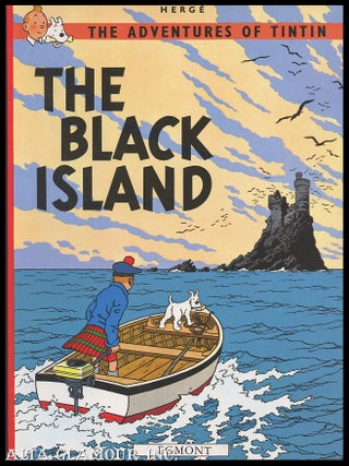 Item #104212 THE BLACK ISLAND (The Adventures Of Tintin). Hergé