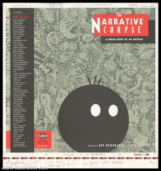 Item #104837 ORIGINAL SIGNED PRINT FOR "THE NARRATIVE CORPSE: A Chain Story By 69 Artists" Art...