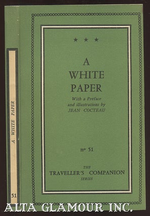 Item #104906 THE WHITE PAPER. [Le Livre Blanc]. Anonymous, Jean Cocteau
