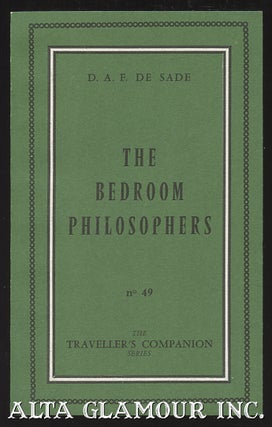 Item #105034 THE BEDROOM PHILOSOPHERS; Being an English Rendering of La Philosophie dans le...