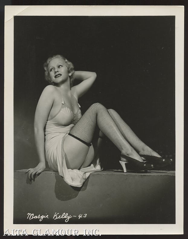 Item #105236 PHOTO - 1930s Burlesque Dancer Margie Kelly