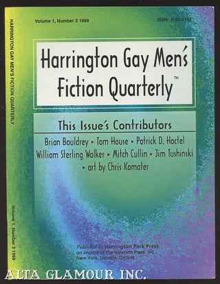 Item #105591 HARRINGTON GAY MEN'S FICTION QUARTERLY - Long Stories. Brian Bouldrey