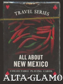 Item #106174 ALL ABOUT NEW MEXICO PLAYING CARDS. Playing Cards