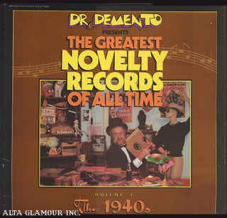 Item #106390 DR. DEMENTO PRESENTS: GREATEST NOVELTY RECORDS OF ALL TIME. Demento DR, aka Barret...