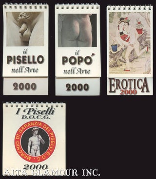 Item #106400 A GROUP OF 4 EROTIC ITALIAN MINICALENDARS 2000