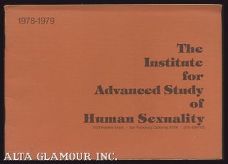 Item #106409 THE INSTITUTE FOR ADVANCED STUDY OF HUMAN SEXUALITY 1978-1979