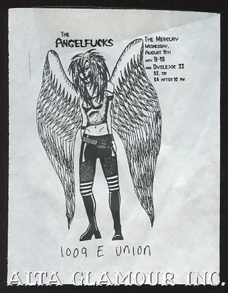 Item #106410 [ALTERNATIVE MUSIC] Handbill For The Angelfucks
