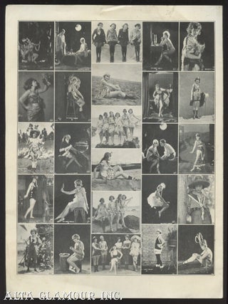 CATALOGUE "A" SAMPLES OF ARTISTIC PHOTOGRAPHS: Mack Sennett Bathing Beauties And Art Studies