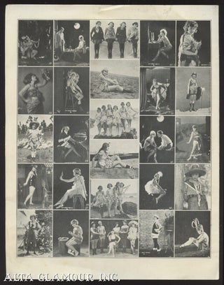 CATALOGUE "A" SAMPLES OF ARTISTIC PHOTOGRAPHS: Mack Sennett Bathing Beauties And Art Studies