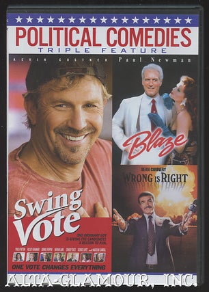 Item #106521 POLITICAL COMEDIES TRIPLE FEATURE: Swing Vote - Blaze - Wrong Is Right