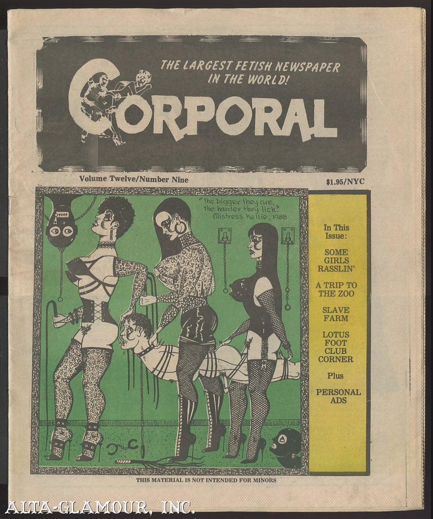 CORPORAL. Vol. 12, No. 09 / 1989