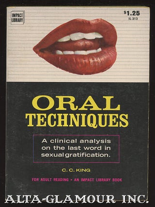 Item #10817 ORAL TECHNIQUES. C. C. King