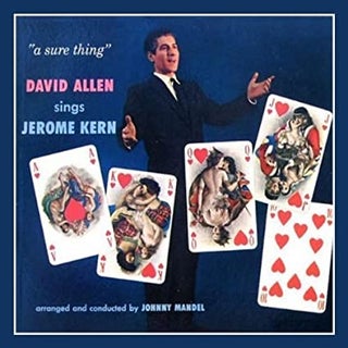 Item #108548 "A SURE THING" DAVID ALLEN SINGS JEROME KERN. arranged, conducted by