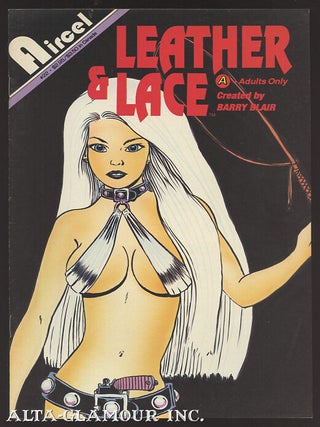 Item #109211 LEATHER & LACE. Barry Blair, Angel de Mioche