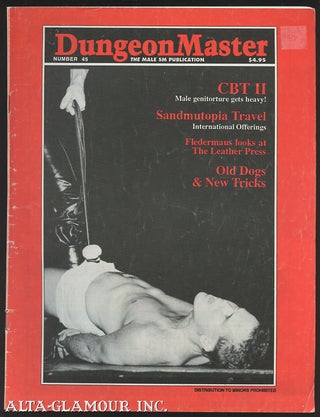 Item #109228 DUNGEON MASTER; The Male SM Publication