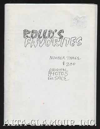 Item #109888 ROLLO'S FAVORITES. Roger May