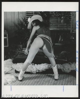 Item #109945 ORIGINAL PHOTO - "Cowgirl With Her Shotgun"