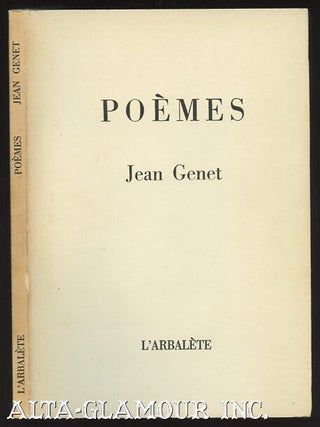 POEMES. Jean Genet.
