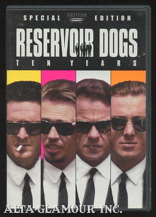 Item #110802 RESERVOIR DOGS; 10th Anniversary Special Edition 2-Disc Set. Quentin Tarantino