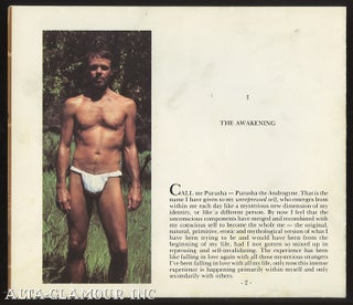 Item #111682 THE DIVINE ANDROGYNE - Promotional Poster; According to Purusha. Adventures in...