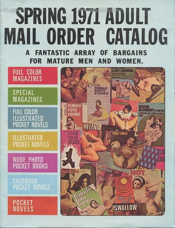Item #112434 E.L. PUBLISHING CO., INC -- SPRING 1971 ADULT MAIL ORDER CATALOG