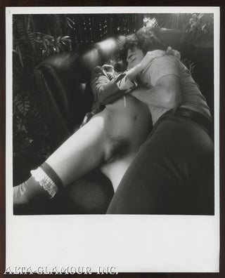 Item #112964 ORIGINAL PHOTO - Linda York & John Stagliano In An Erotic Embrace