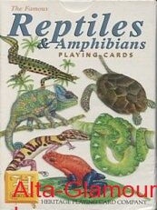 Item #113734 REPTILES & AMPHIBIANS PLAYING CARDS
