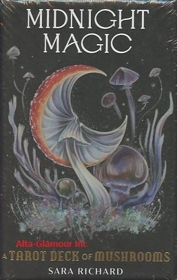 Item #114141 MIDNIGHT MAGIC; A Tarot Deck of Mushrooms. Sara Richard