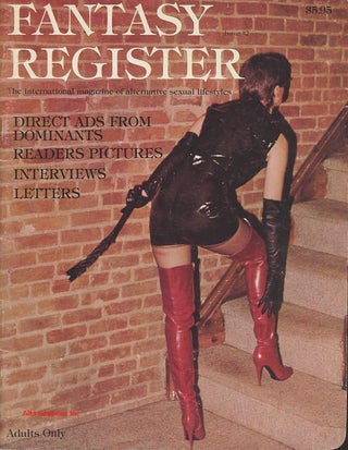 Item #114410 FANTASY REGISTER; The International Magazine of Alternative Sexual Lifestyles