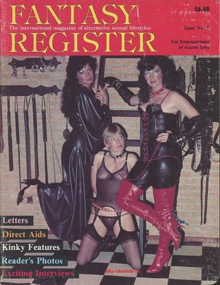 Item #114412 FANTASY REGISTER; The International Magazine of Alternative Sexual Lifestyles