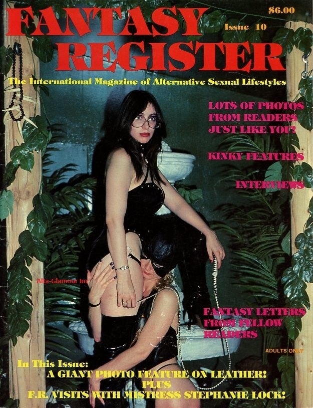 Item #114414 FANTASY REGISTER; The International Magazine of Alternative Sexual Lifestyles