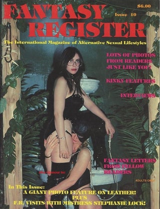 Item #114414 FANTASY REGISTER; The International Magazine of Alternative Sexual Lifestyles