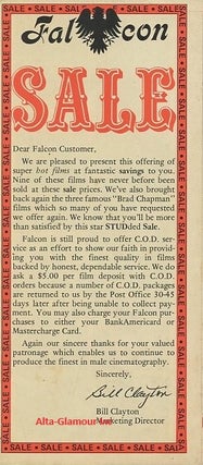 Item #114551 FALCON - Gay Films Prospectus