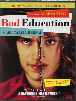 Item #115465 BAD EDUCATION. Pedro Almodovar, director