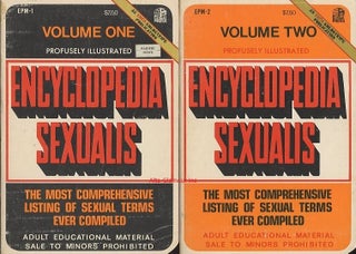 Item #116326 ENCYCLOPEDIA SEXUALIS; Volume one / Volume Two