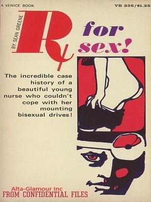Item #116571 RX FOR SEX! Sean Greene
