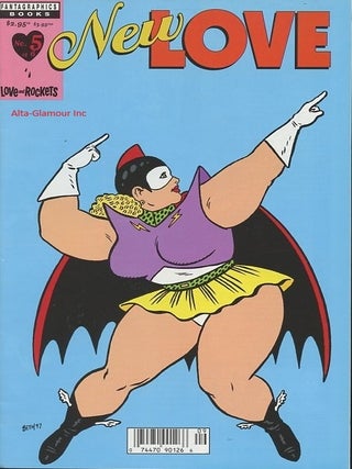 Item #117211 NEW LOVE. Gilbert Hernandez