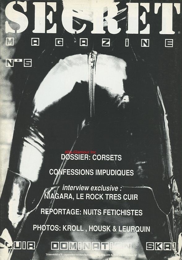 SECRET Magazine. No. 05 / 1991 | Juergen Boedt, Francis Dedobbeleer