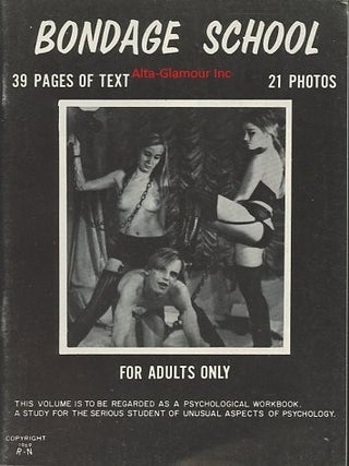 Item #118786 BONDAGE SCHOOL. Kenneth Harding