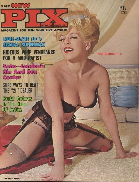 Item #119495 PIX; Magazine For Men Who Like Action