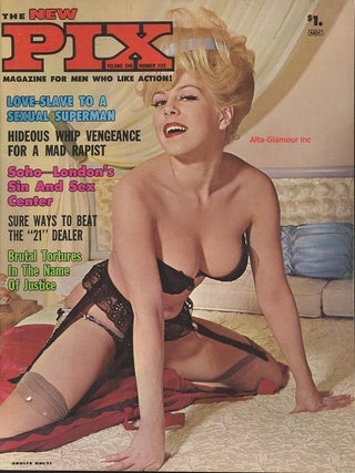 Item #119495 PIX; Magazine For Men Who Like Action