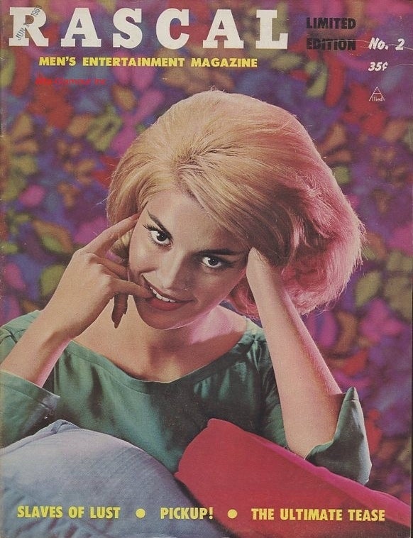 RASCAL; Men's Entertainment Magazine. Vol. 01, No. 02 / July 1963