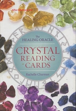 Item #120338 CRYSTAL READING CARDS; The Healing Oracle. Rachel Charman