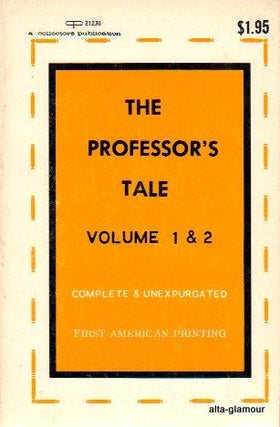 Item #12241 THE PROFESSOR'S TALE VOL. 1 & 2