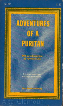 Item #13407 ADVENTURES OF A PURITAN; Volumes I and II