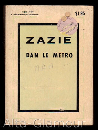 Item #14465 ZAZIE DAN LE METRO. Raymond Queneau