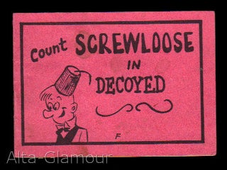 Item #15897 COUNT SCREWLOOSE IN "DECOYED" Based on characters, Milt Gross