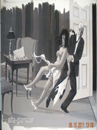 Item #17340 CASANOVA'S CURSE - ORIGINAL ARTWORK; Matinee. Jay B. Drexel